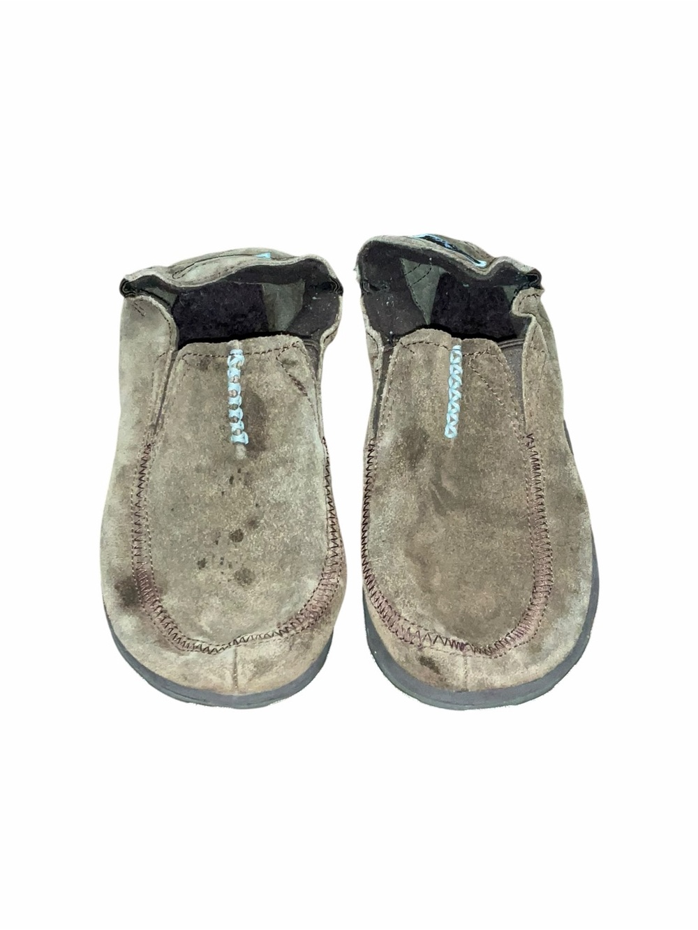 Cushe Surf Slipper Thermo Chocolate Brown Suede Slip-On Shoes Women’s Size 9